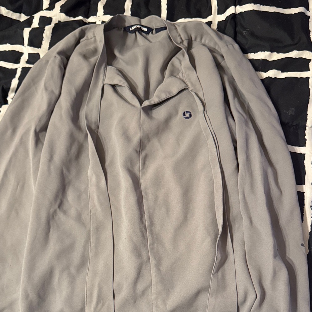 Chase Lands' End Gray Blouse